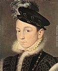 Francois Clouet Portrait of King Charles IX of France painting